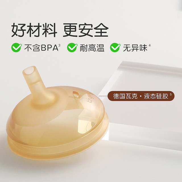 Shixi Xuexi drinks cup-billed duck-billed cup accessories for infants and children drink bottles for large babies and prevent leakage and choking.