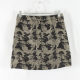 New Japanese style commuter versatile buckle zipper high waist slim short skirt for women camouflage fashionable hip-cover skirt