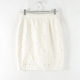 Japanese style new commuter side invisible zipper high waist slim short skirt for women embroidered hollow hip fashion skirt