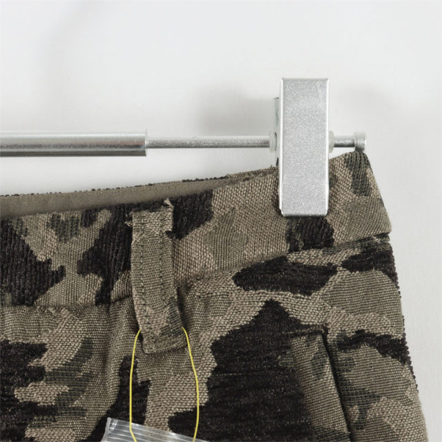 New Japanese style commuter versatile buckle zipper high waist slim short skirt for women camouflage fashionable hip-cover skirt