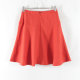 New Japanese style commuting versatile rear invisible zipper high waist slim short skirt for women solid color fashionable A-line skirt
