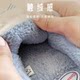 Cute cinnamon dog cotton slippers for women winter 2025 new indoor home wool slippers plus velvet children's cotton slippers for winter
