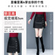 Small leather skirt women's skirt short skirt autumn and winter 2024 new versatile one-step a-line skirt hip-pack pu skirt pants skirt