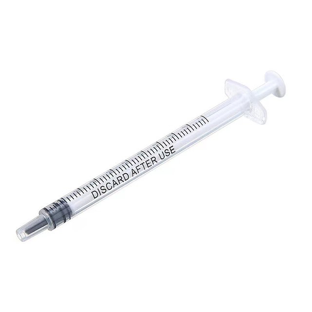 1ml 3ml 5ml plastic syringe mini injection syringe needle-free children's experimental ink refill tool 1ml