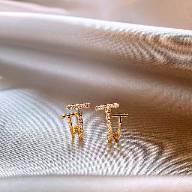 Gulia gold earrings for women 2025 new hot style high-end temperament and atmospheric earrings huge beautiful autumn and winter earrings