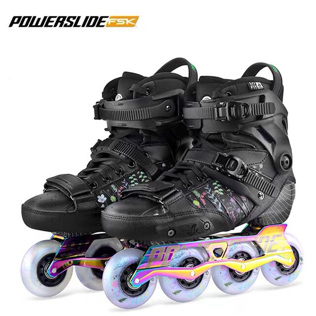 Baoshilai evo German powerslide roller skates adult men and women carbon fiber roller skates star skating ice skates i