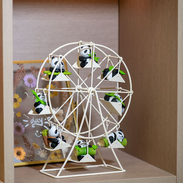 Retro Iron Ferris Wheel Home Decoration Creative Children's Room Window Boy Dolls Swap
