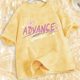 Student short-sleeved T-shirt for women in summer loose tie-dye pink half-sleeved 2025 new design top niche