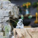 Simulated fisherman small ornaments gardening flowers micro landscape Jiang Taigong decorative ornaments rockery bonsai fisherman ornaments