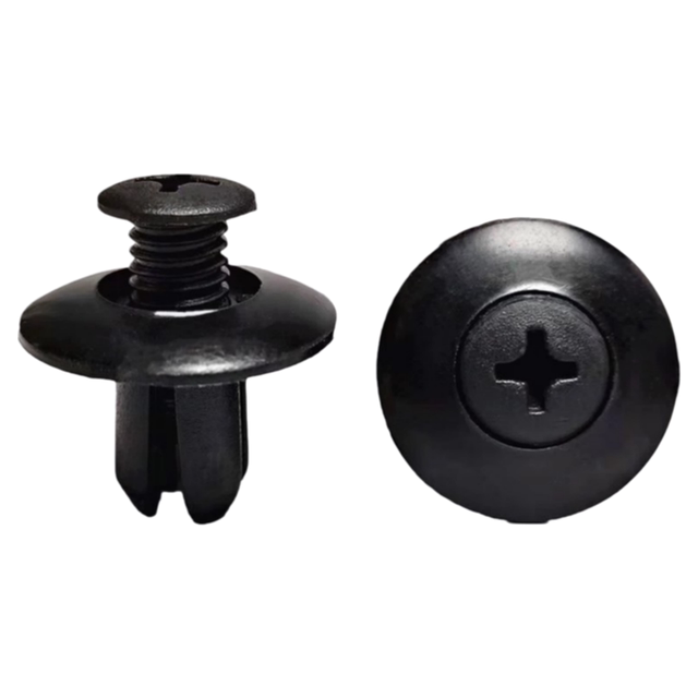 Car Plastic Expansion Piercing Heart Dipping Block Block Bar Bar Leaf Blocking Panel Trunk Broken Blocking 8mm
