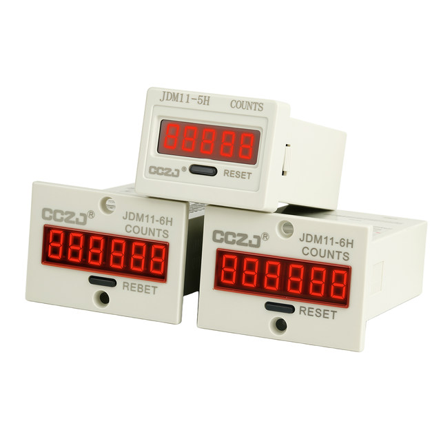 JDM11-6H 5H high-precision electronic digital display counter with power failure memory cumulative counter 220V24V