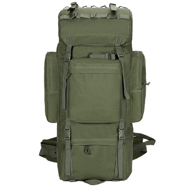 New camouflage large-capacity backpack 120L enlarged backpack hiking ...