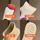 AKM rain boots for women in spring and autumn can be detached and washed in rainy days. Adult rain boots are worn on the outside, with a short tube, thick sole, waterproof and anti-slip
