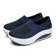 Cross -border large -size mothers shoes single shoes sports shoes nurse women's shoes thick sole EVA bottom light run shaking shoes
