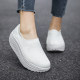 Cross -border large -size mothers shoes single shoes sports shoes nurse women's shoes thick sole EVA bottom light run shaking shoes
