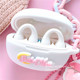 Baseus AIRGO AS01 Bone Bone Bone Bone Protocol Ambront AIRGO 1RING Headian Shell Cute Beauty Girl Silicone Soft Shell