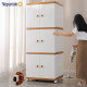 Also storage cabinet open door -type cupboard plastic baby wardrobe large -capacity household children's clothing locker
