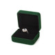 High-end velvet iron jewelry box jewelry storage box ring necklace bracelet pendant fashion jewelry packaging gift box