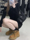 Large size work dress skirt for women American retro belt skirt pants high waist hot girl miniskirt A-line black hip skirt