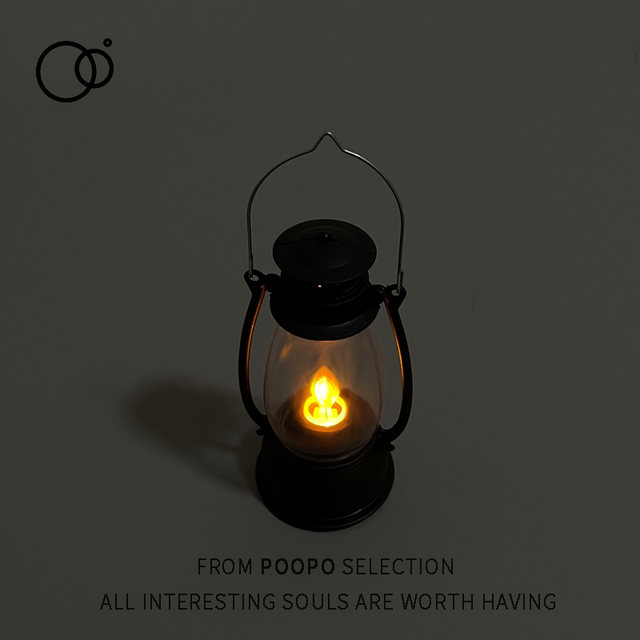 Retro pony lantern photo dormitory desktop ornaments night light atmosphere decorative goodies small objects girls gifts