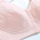 Front button plus size girl underwear female fat MM junior high school student 200 Jin [Jin equals 0.5 kg] High school student bra anti-sagging