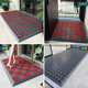 Outdoor non-slip soil entry door mats, front door mats, plastic door mats, outdoor waterproof commercial carpets