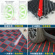 Outdoor non-slip soil entry door mats, front door mats, plastic door mats, outdoor waterproof commercial carpets