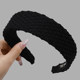 Knitted hairpin hairband for women, high-end, fashionable, face-washing headband, hairband, 2025 new style hairpin headwear