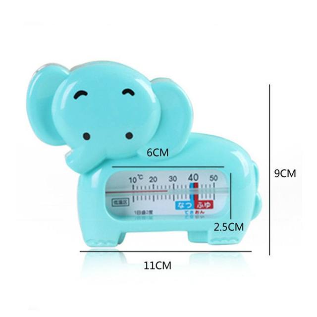 
Bainbao Newborn Baby Frog Elephant Bath Water Thermometer Measures Room Temperature Bath Dual-Use Maternal and Infant Products
