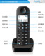Philips DCTG160 digital cordless telephone machine Chinese office home landline telephone