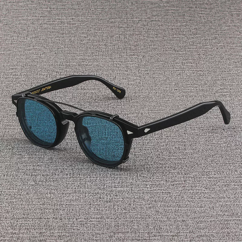 MOSCOT LEMTOSH眼镜框男可拆卸夹片墨镜女二合一近视镜架双层套镜-Taobao