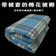Cushioning mattress cotton and bedding at the bottom of the winter thickened single and double quilt pads are packed in dormitory house bed beds
