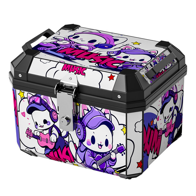 Electric vehicles, motorcycle trunk, large capacity trunk, scooter, battery, truck, suitcase, large, universal waterproof