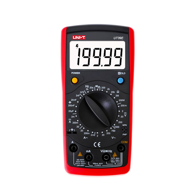 Geared Multimeter UT39E high -precision four -digit and a half multimeter full gear all ...