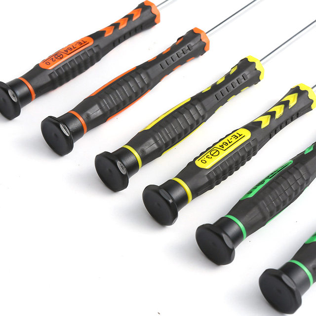 Magnetic one-word cross five-star small screwdriver set Android hexagonal mobile phone repair ratchet disassembly tool screwdriver