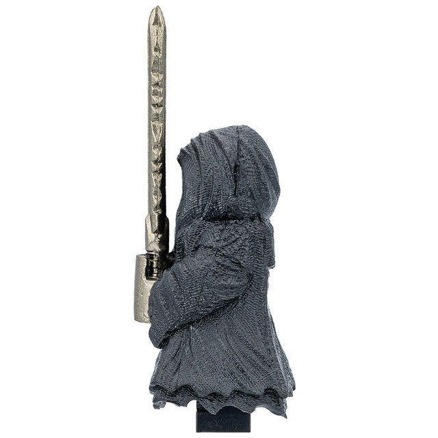 Applicable to Lego Lord of Rings Rings Spirit Black Robe Nine Knights ...