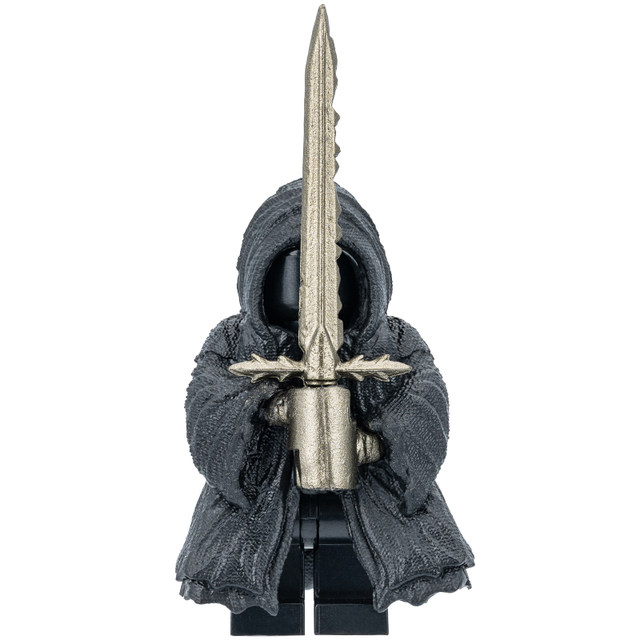 Applicable to Lego Lord of Rings Rings Spirit Black Robe Nine Knights ...