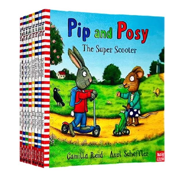 English original The Gruffalo's Child Gruffalo series Pip and Posy Percy and Pip English original picture book Axel Scheffler