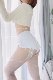 Hot and scheming girl's camel toe super short shorts, exposed and exposed, irregular shorts, arm length shorts, denim hot pants