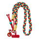 Mobile phone lanyard long cross-body can be carried on the shoulder with thick straps for children outdoor travel adjustable hanging neck chain small bee shell strong