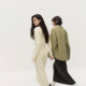 OCHIRLY wool V-neck wool knitted dress, long skirt, soft and waxy, warm and slimming, new autumn and winter product