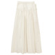 Deer and Bird [Sea Cabin]'Melo Red Wine' Two-color Lace-up A-line Large Umbrella Skirt Skirt 6539
