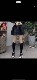 European casual skirt for women 2025 spring and autumn new chic retro high waist hot girl button anti-exposed A-line short skirt