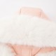 IEF/Aiyi 2024 Winter New Fashion Big Mao Terry Hooding Large size Slim and warm down long jacket