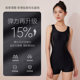 Li Ning swimsuit women's 2025 new professional swimming pool special one-piece flat angle conservative large-size hot spring swimsuit
