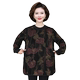 Fat mother plus velvet long sleeve middle-aged and elderly women plus fat plus large size autumn and winter clothes thickened fashionable base shirt special body top