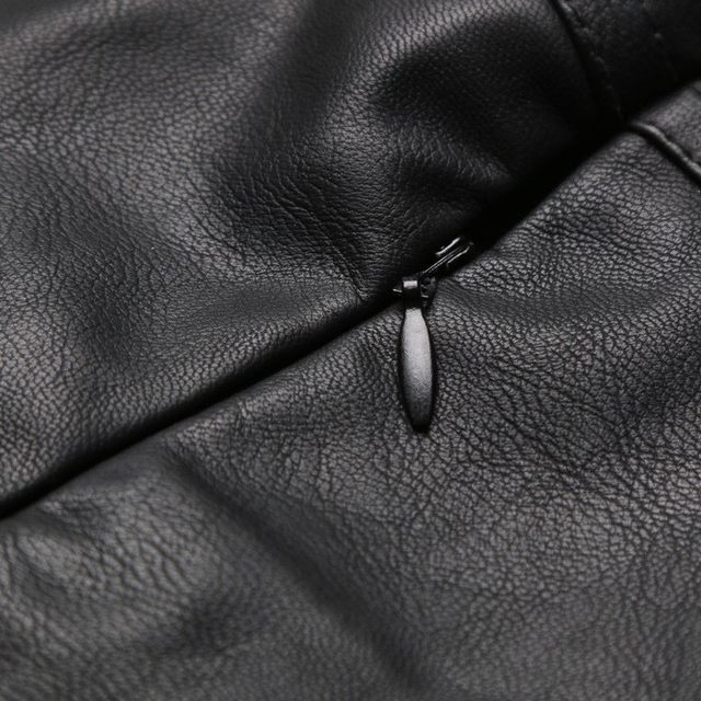 2023 autumn and winter new short skirt for women's clothing, slim large-size skirt, a-line pleated PU leather skirt, anti-exposure pants skirt