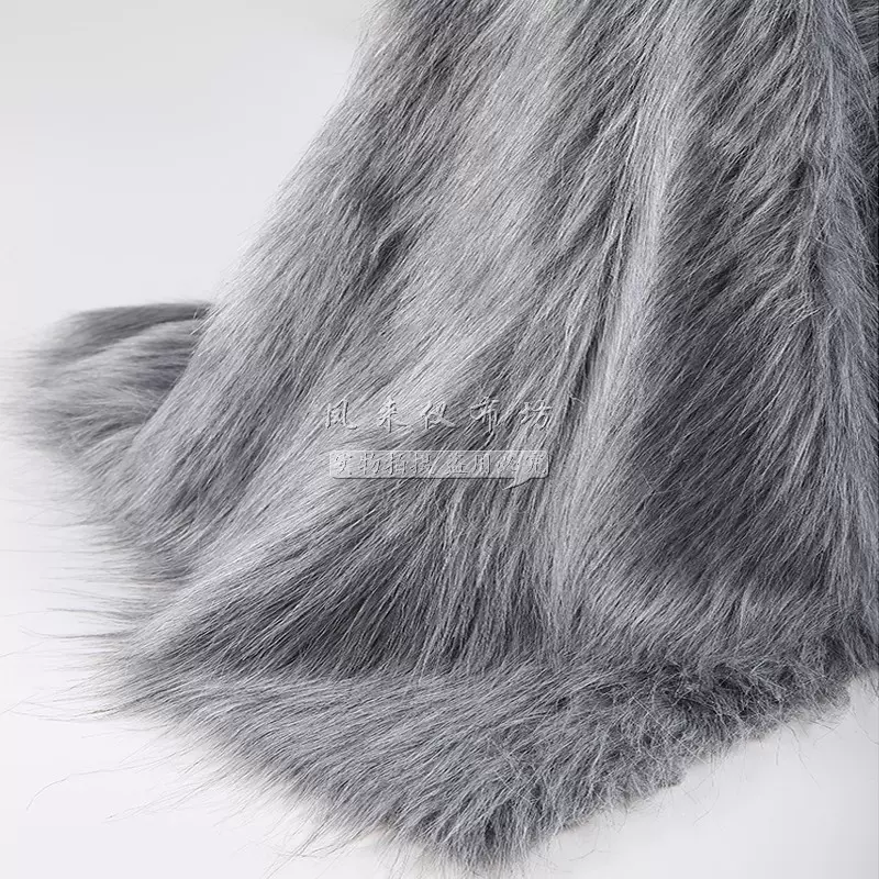 长毛绒布料人造毛仿皮草兽装毛布拍照背景布手作材料手工