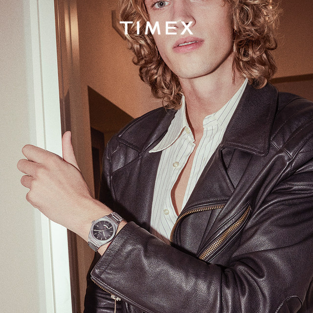TIMEX Tianmeishi Q series independent date window business casual quartz watch men's TW2Y12100