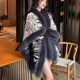 Long imitation mink fur warm fur cloak large cloak for women 2024 new versatile loose large size shawl winter